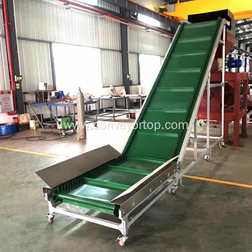 Automatic Vertical Lifting Elevating Incline Belt Conveyor